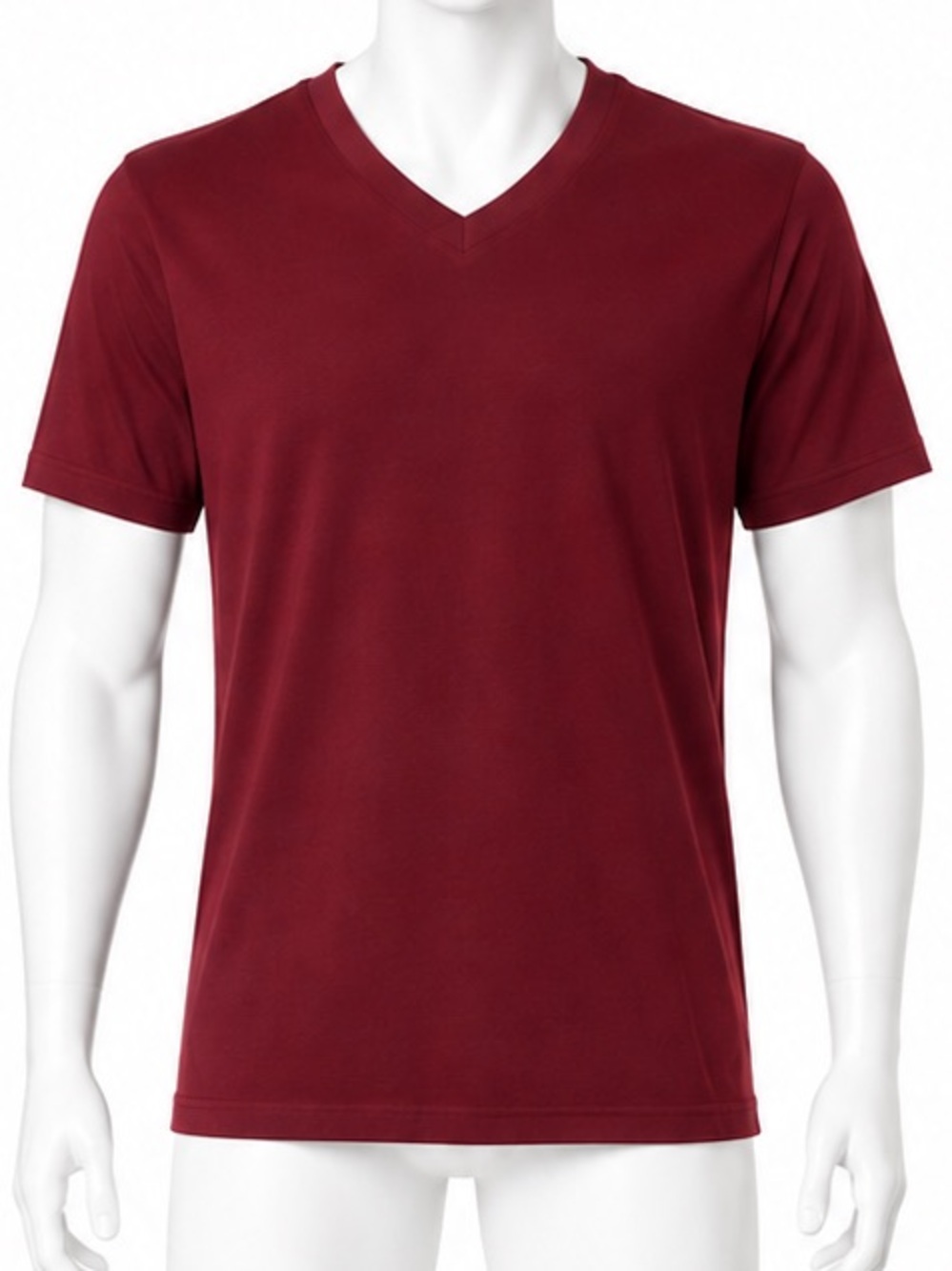 Old Navy soft washed V Neck Short Sleeve T-Shirt - Burgundy size medium